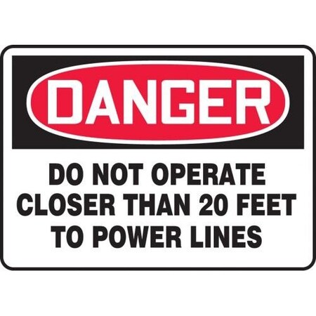 OSHA DANGER SAFETY SIGN DO NOT MELC168XT